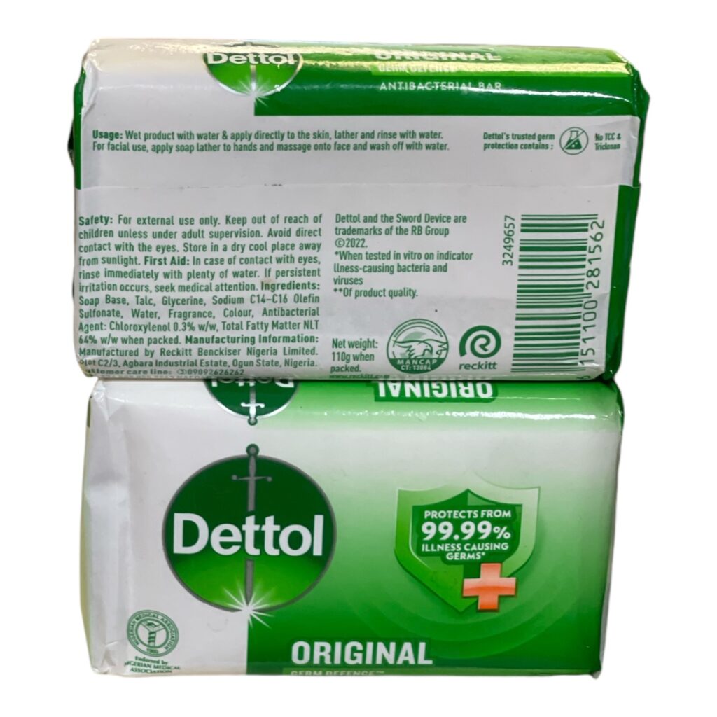 Dettol Skincare Soap 3Bars